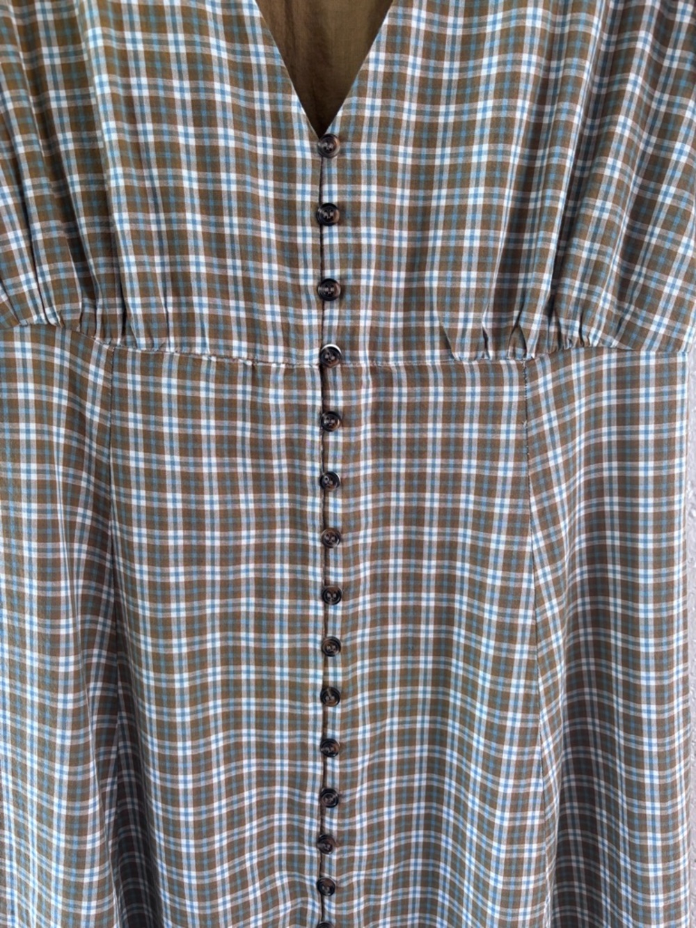 Sezane Solía Organic Cotton Midi Dress Size Small (36)FR - Picture 4 of 7
